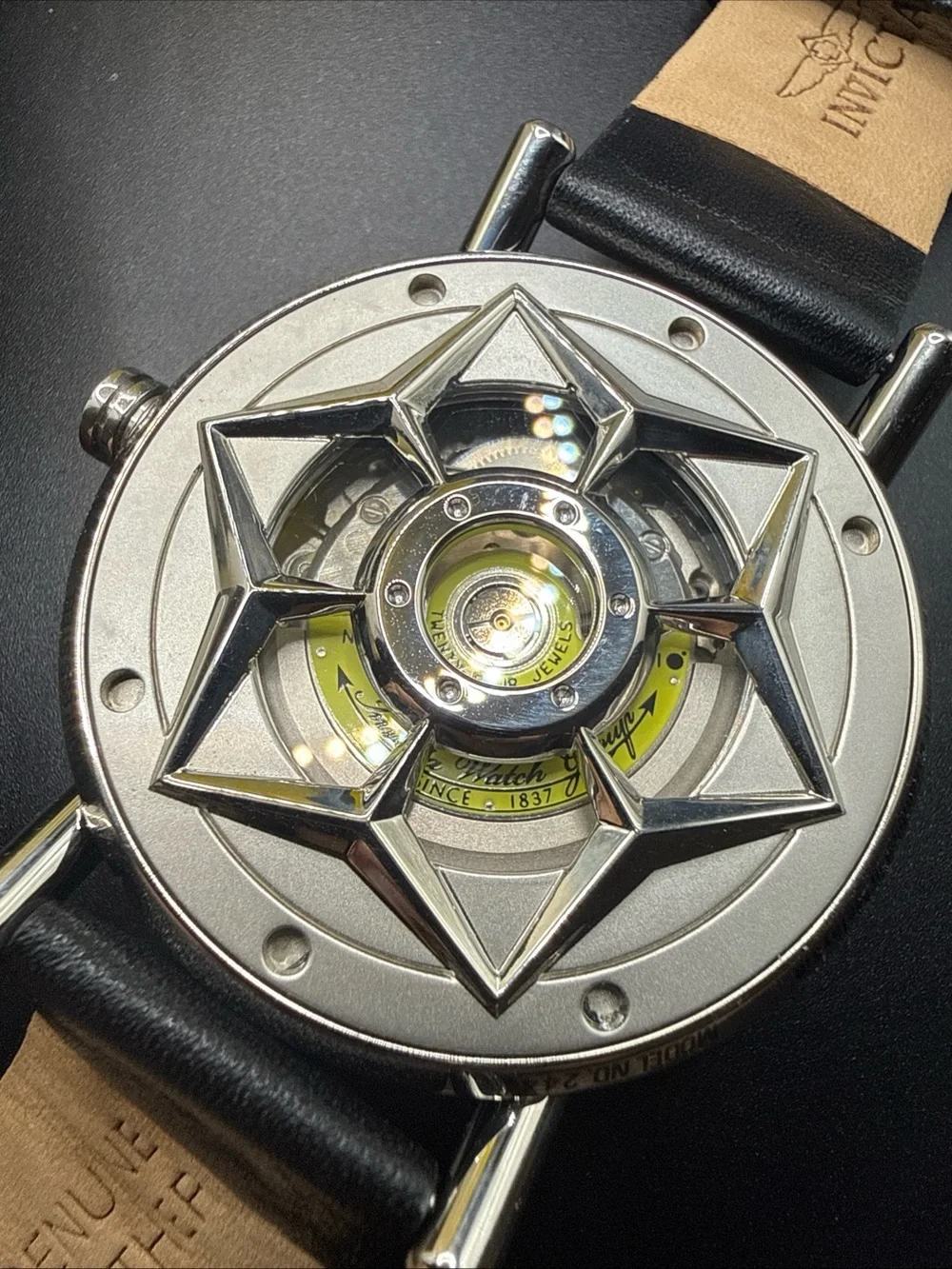 Invicta S1 Men's Black and Yellow Automatic Watch